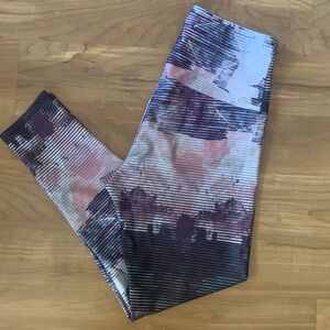 Purple Patterned Tights: Onzie